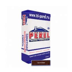 Коричневая кладочная смесь Perel