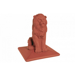 Клинкерный колпак для забора Royal LION